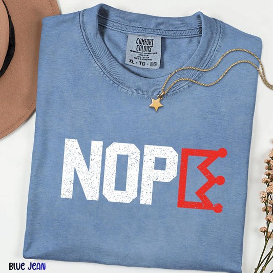 No Kings in America Comfort Colors® Shirt, Resist Tee, Democracy Not Monarchy Tshirt, Anti Authoritarian Protest Shirt, Activist Graphic Tee