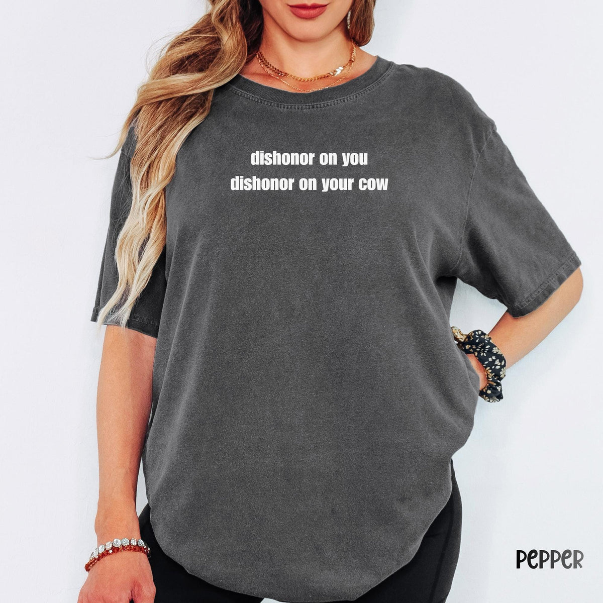 Funny Dishonor On You Shirt, Viral Quote Tee, Retro Humor T-Shirt, Aesthetic Meme Shirt, Gift for Friends Comfort Colors®