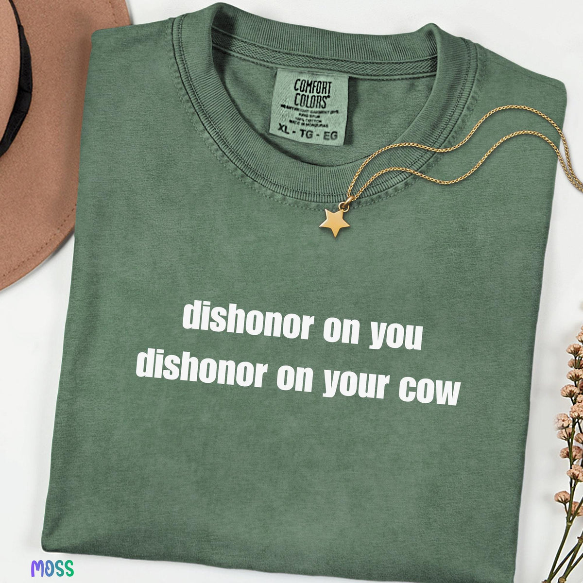 Funny Dishonor On You Shirt, Viral Quote Tee, Retro Humor T-Shirt, Aesthetic Meme Shirt, Gift for Friends Comfort Colors®