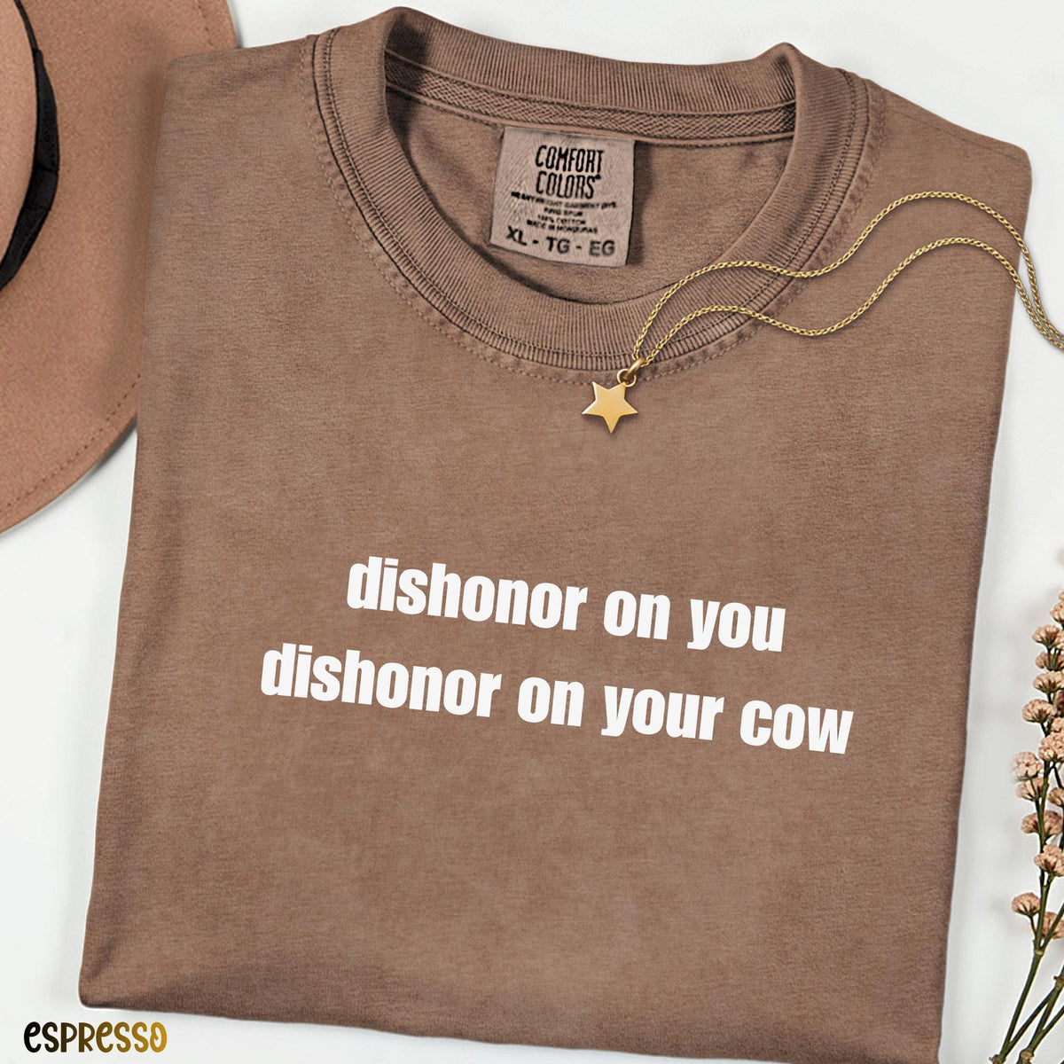 Funny Dishonor On You Shirt, Viral Quote Tee, Retro Humor T-Shirt, Aesthetic Meme Shirt, Gift for Friends Comfort Colors®