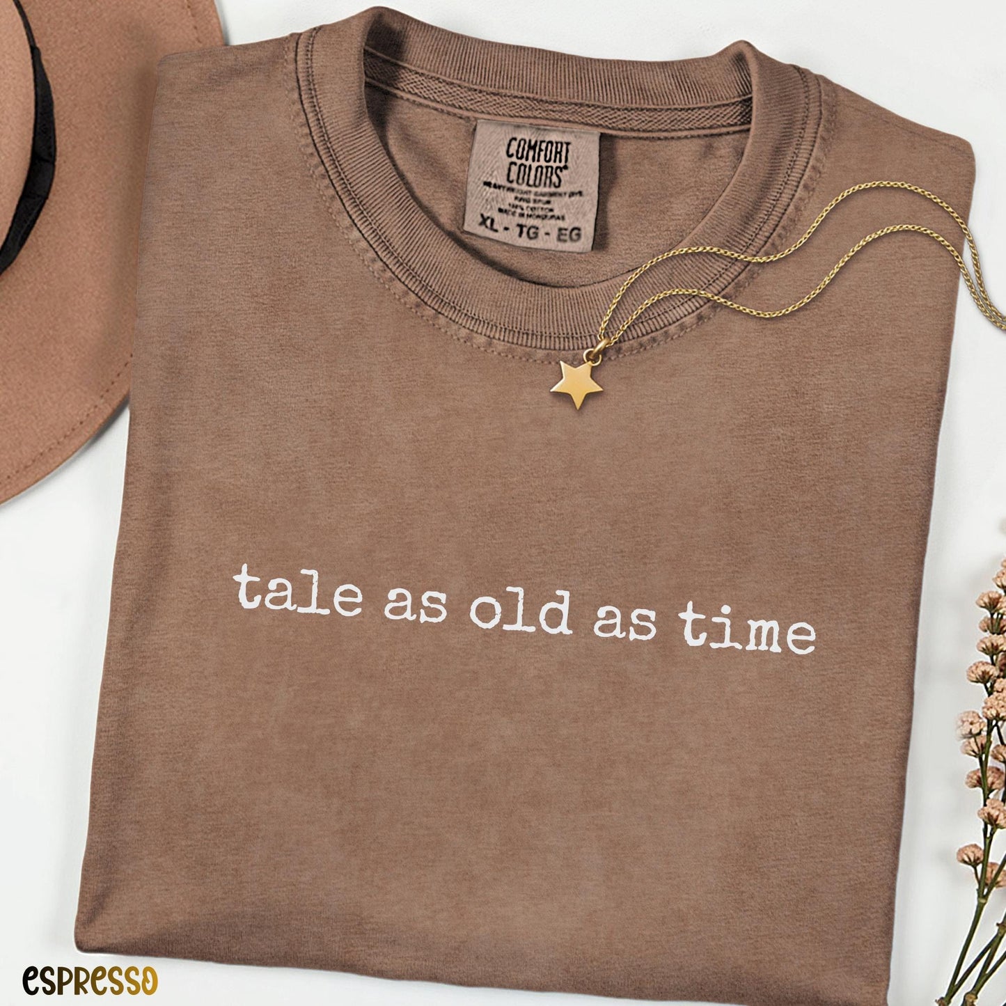 Tale As Old As Time Quote Tee, Reading Lover T-shirt, Bookworm Gift for Readers & Book Lovers,Book Club Comfort Colors® Shirt
