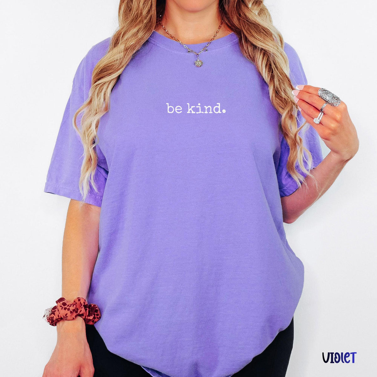 Be Kind Comfort Colors® Shirt, Minimalist Kindness Matters Tee, Positive Graphic T-Shirt, Cute Teacher Shirt, Soft Trendy Tee, Gift for Her