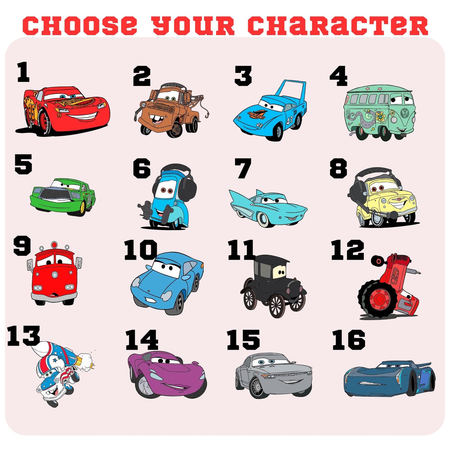 Disney Cars Birthday Shirt, Custom Pit Crew Cars Family Birthday Shirts, Personalized Toddler BDay Shirt, Boy's Birthday Shirt