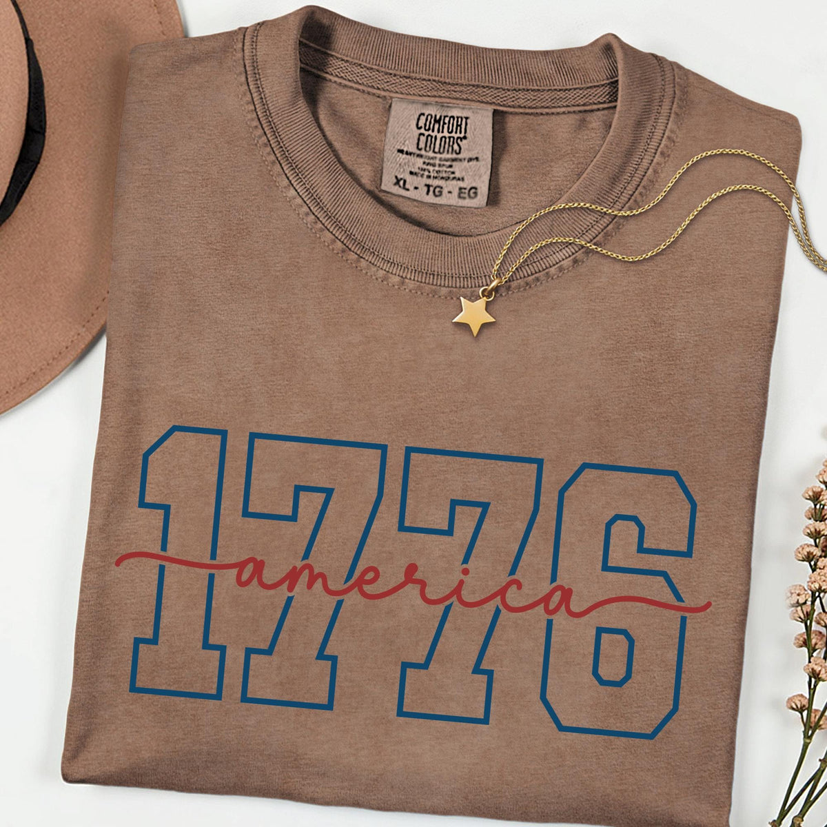 America 1776 Vintage Shirt, Patriotic USA Flag Tee, 4th of July Shirt, Independence Day Shirt, American Pride T-Shirt