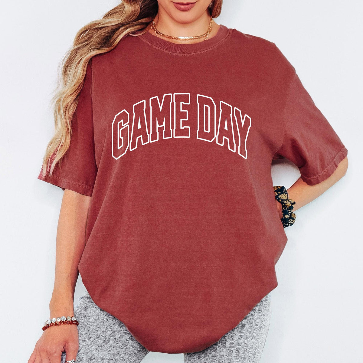 Game Day Shirt, Comfort Colors® Retro Sports Shirt Funday Family Outfit