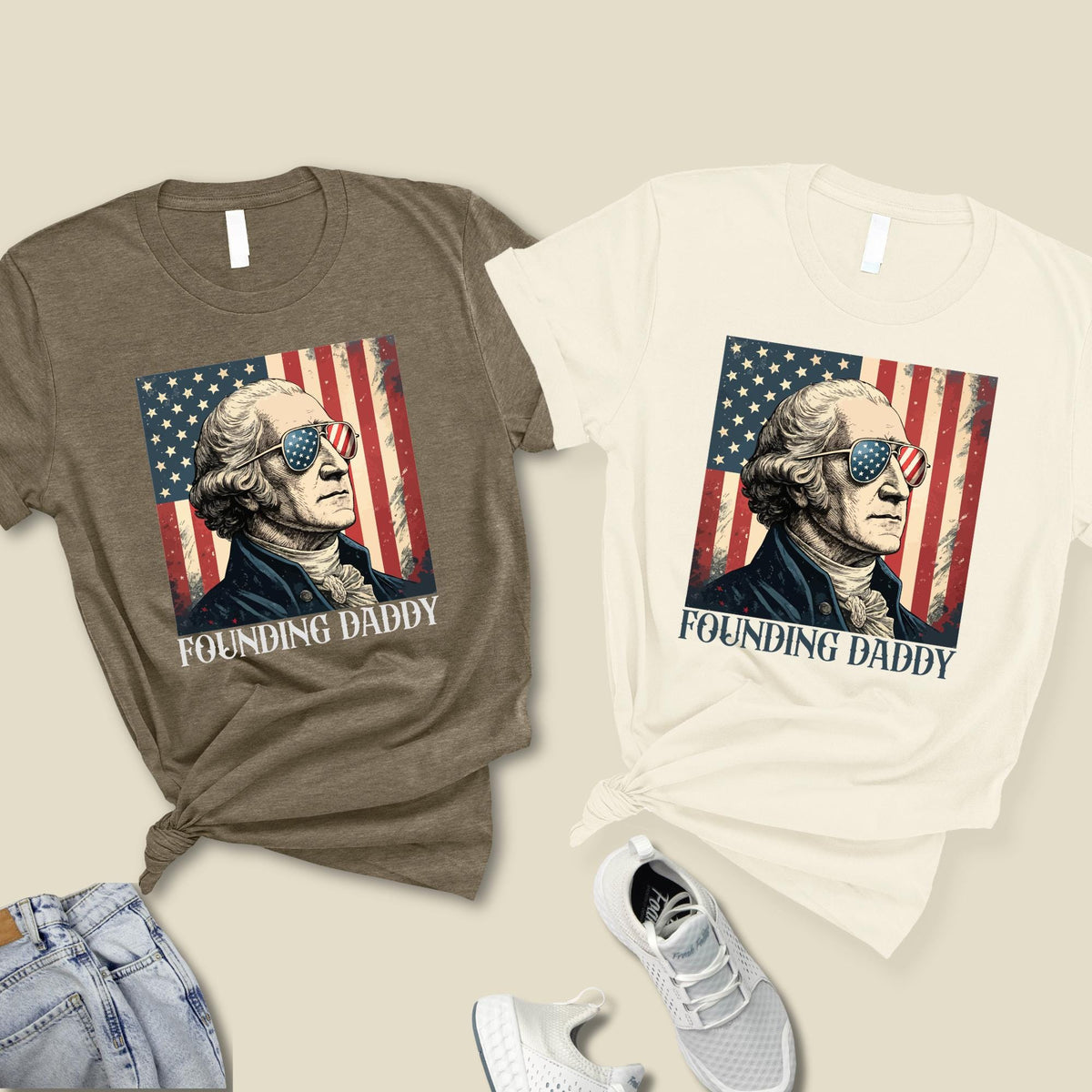 Founding Daddy Shirt, Funny Meme Shirt, Gift For Dad, 4th of July Tee