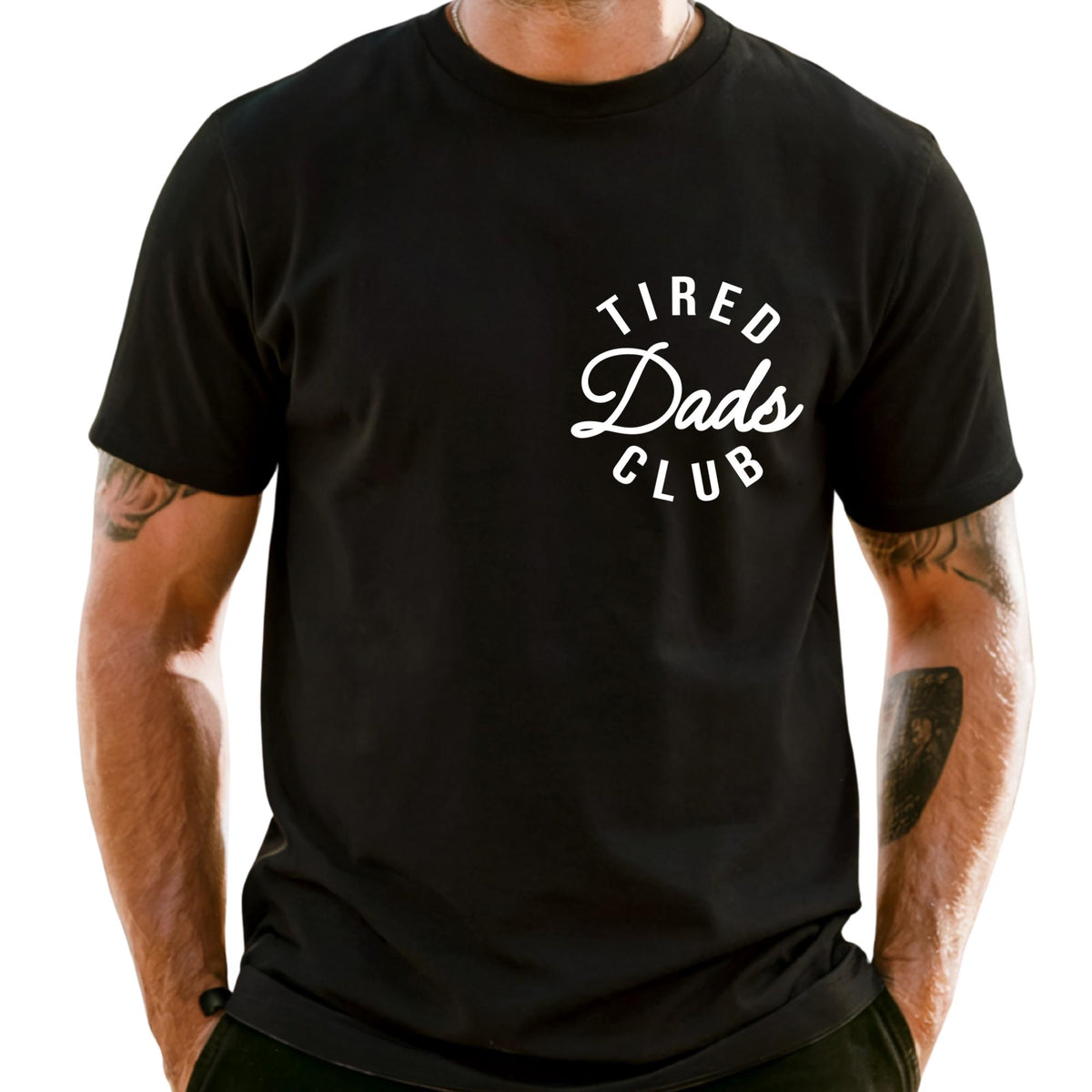 Comfort Colors® Tired Dads Club Shirt, Interactive Road Map Dad Tee, Funny Construction Car Race Track Fathers Day Gift