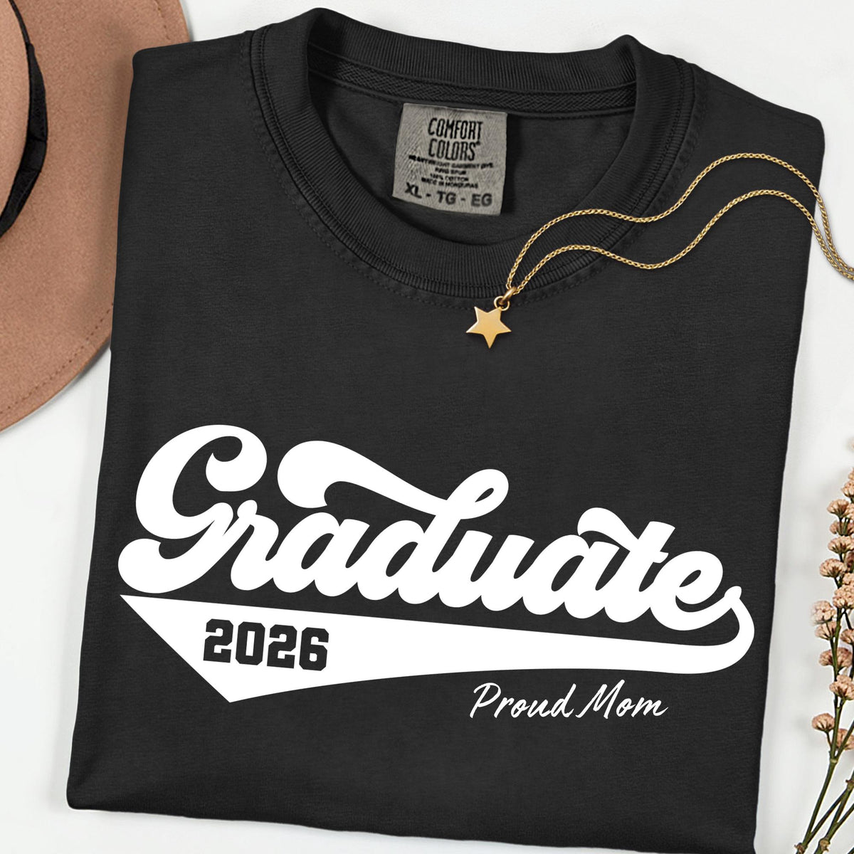 Comfort Colors® Custom Graduate 2026 Shirt Gift For Proud Mom | Dad