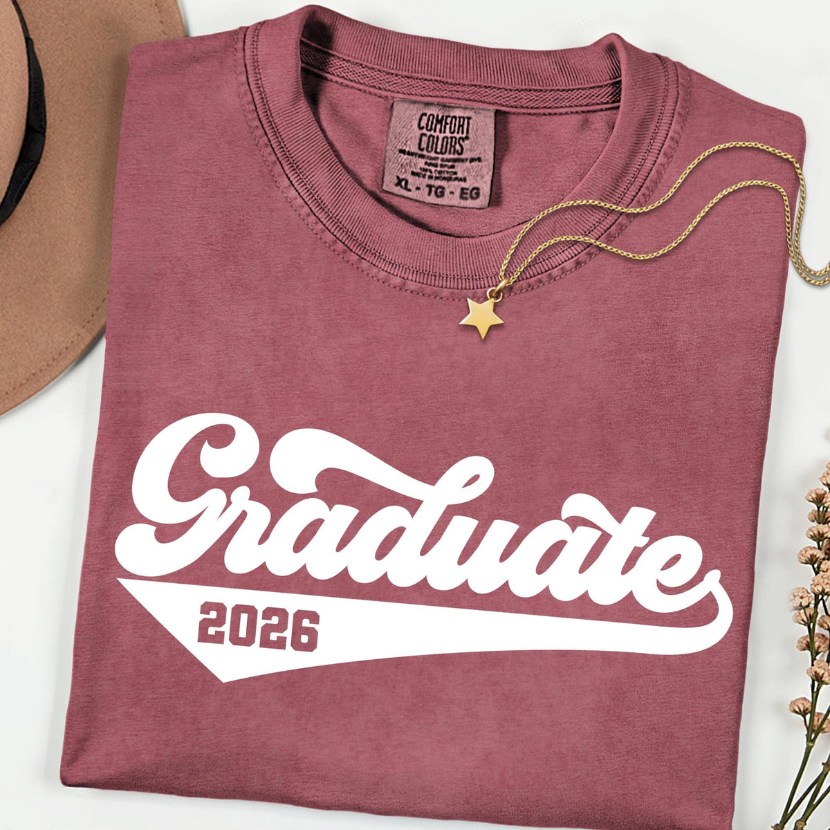 Comfort Colors® Custom Graduate 2026 Shirt Gift For Proud Mom | Dad