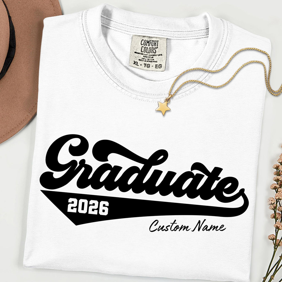 Comfort Colors® Custom Graduate 2026 Shirt Gift For Proud Mom | Dad
