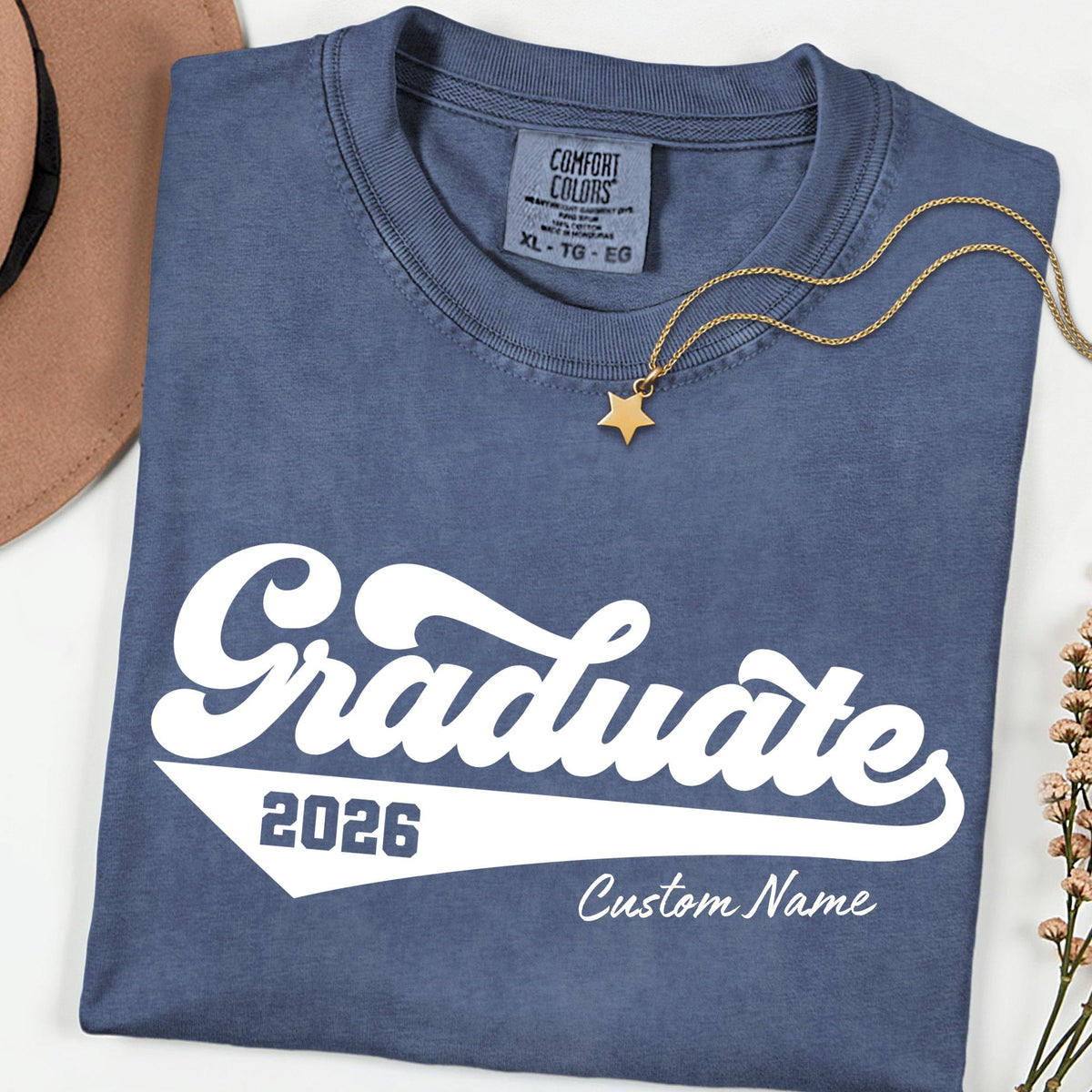 Comfort Colors® Custom Graduate 2026 Shirt Gift For Proud Mom | Dad