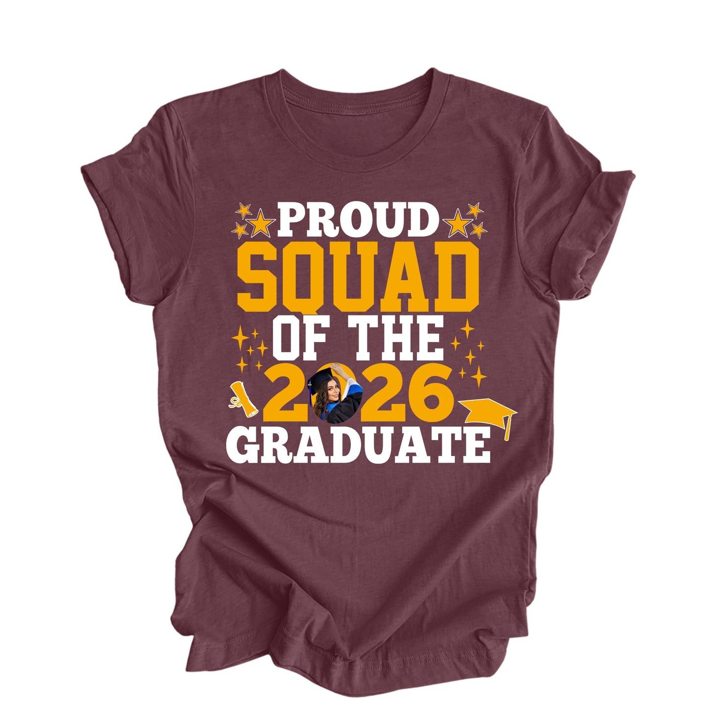 Custom Graduate 2026 Shirt, Proud Family of the 2026 Graduate Tshirt, Family Matching Tee