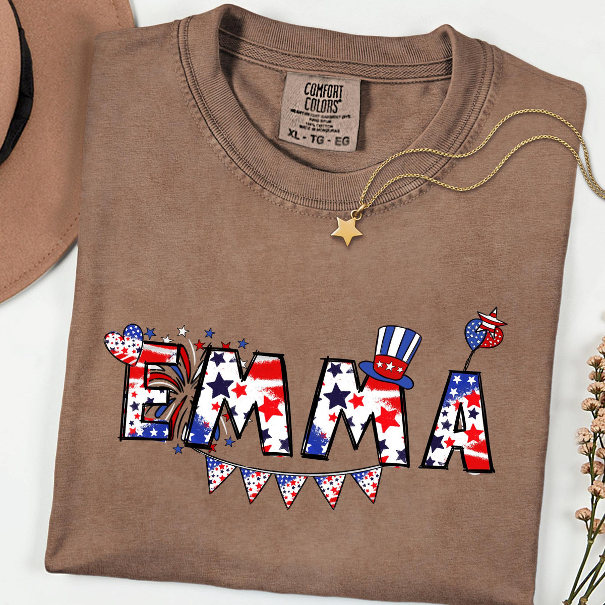 Comfort Colors® Dad 4th Of July Shirt, Fathers Day Gift, Celebration Shirt, USA Shirt, Patriotic Dad Shirt, Gift For Grandpa
