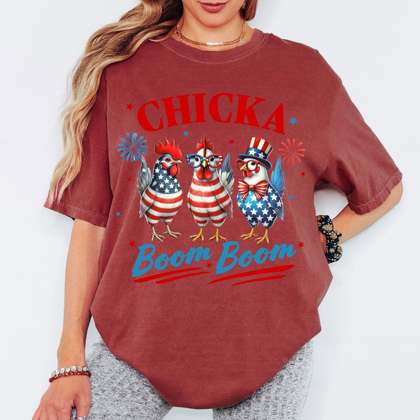 Comfort Colors® Land of The Free Because of The Brave 4th of July Shirt, Vintage Patriotic Shirt, Retro Independence Day Tee