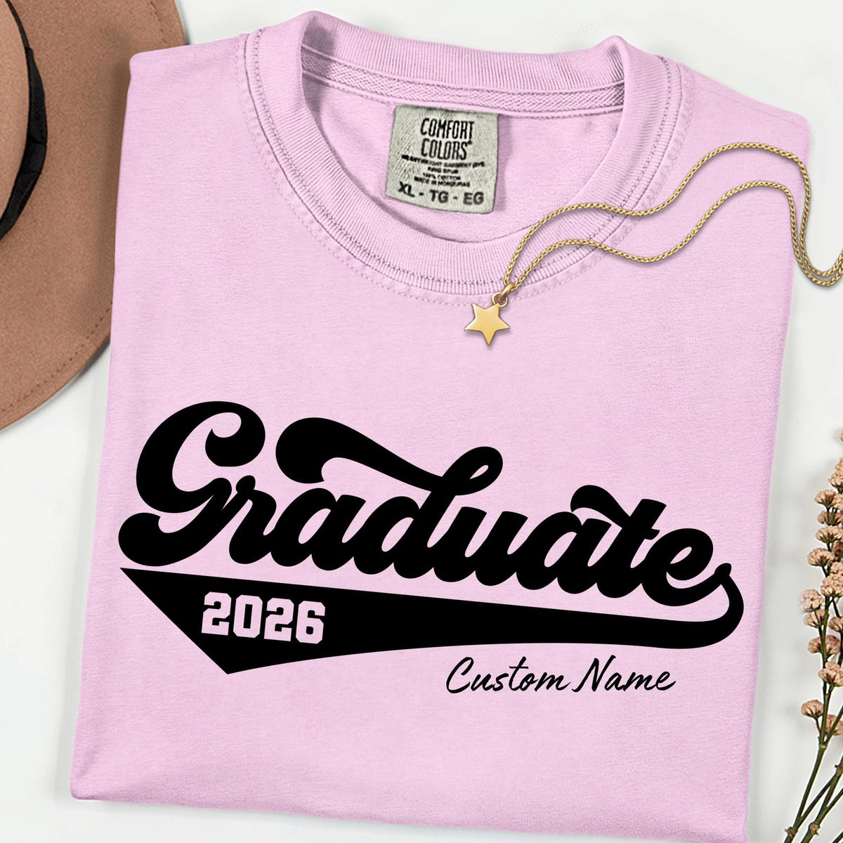 Comfort Colors® Custom Graduate 2026 Shirt Gift For Proud Mom | Dad