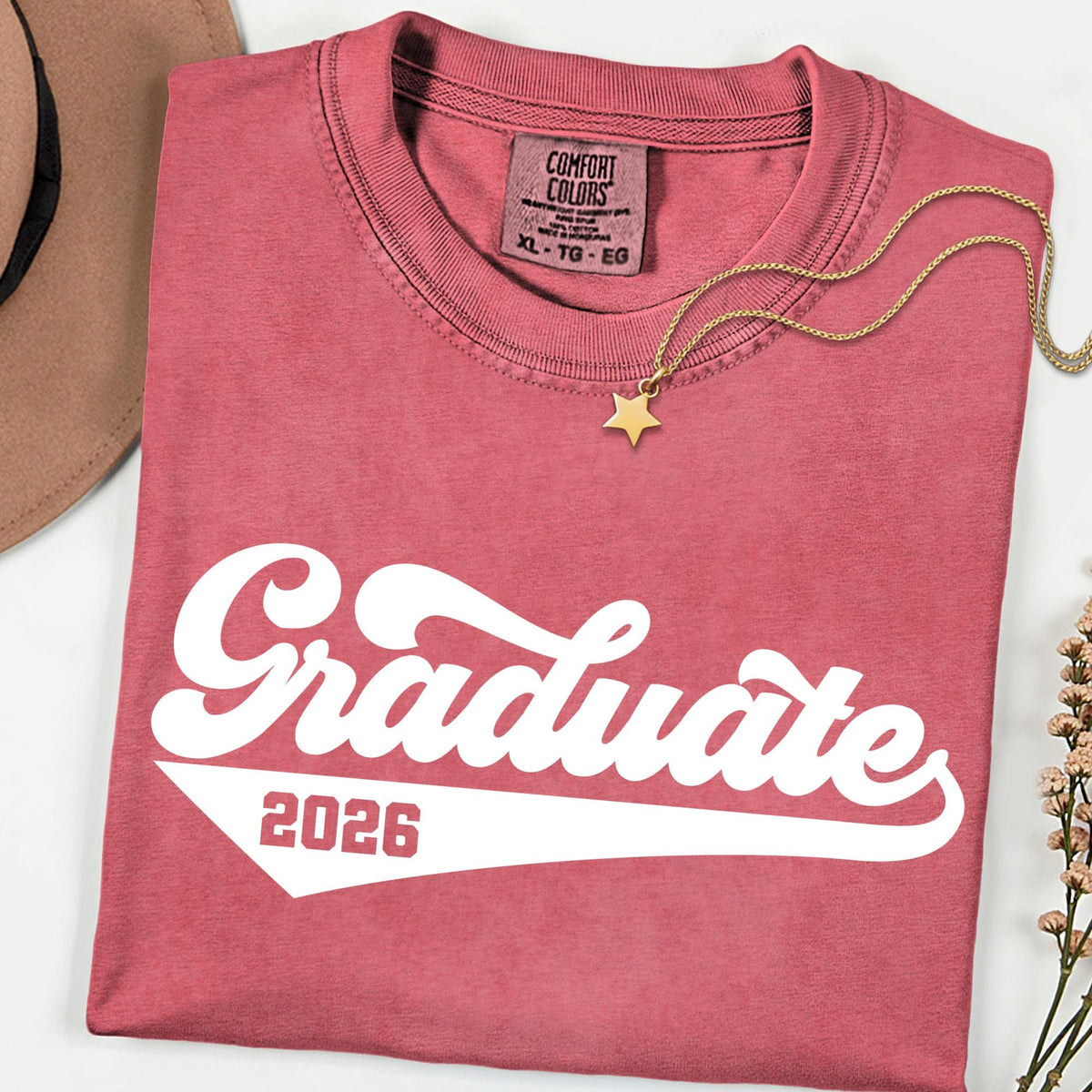 Comfort Colors® Custom Graduate 2026 Shirt Gift For Proud Mom | Dad