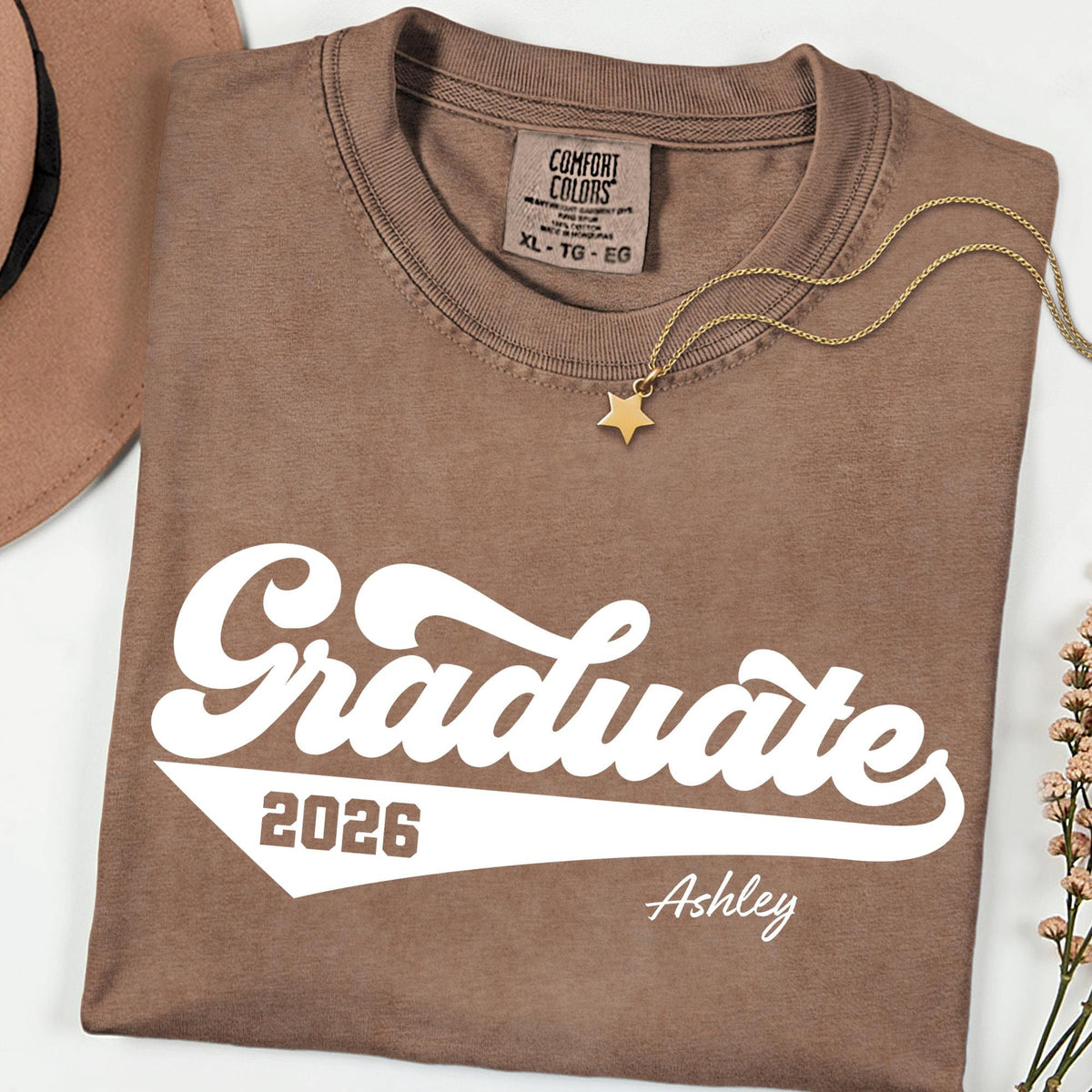 Comfort Colors® Custom Graduate 2026 Shirt Gift For Proud Mom | Dad