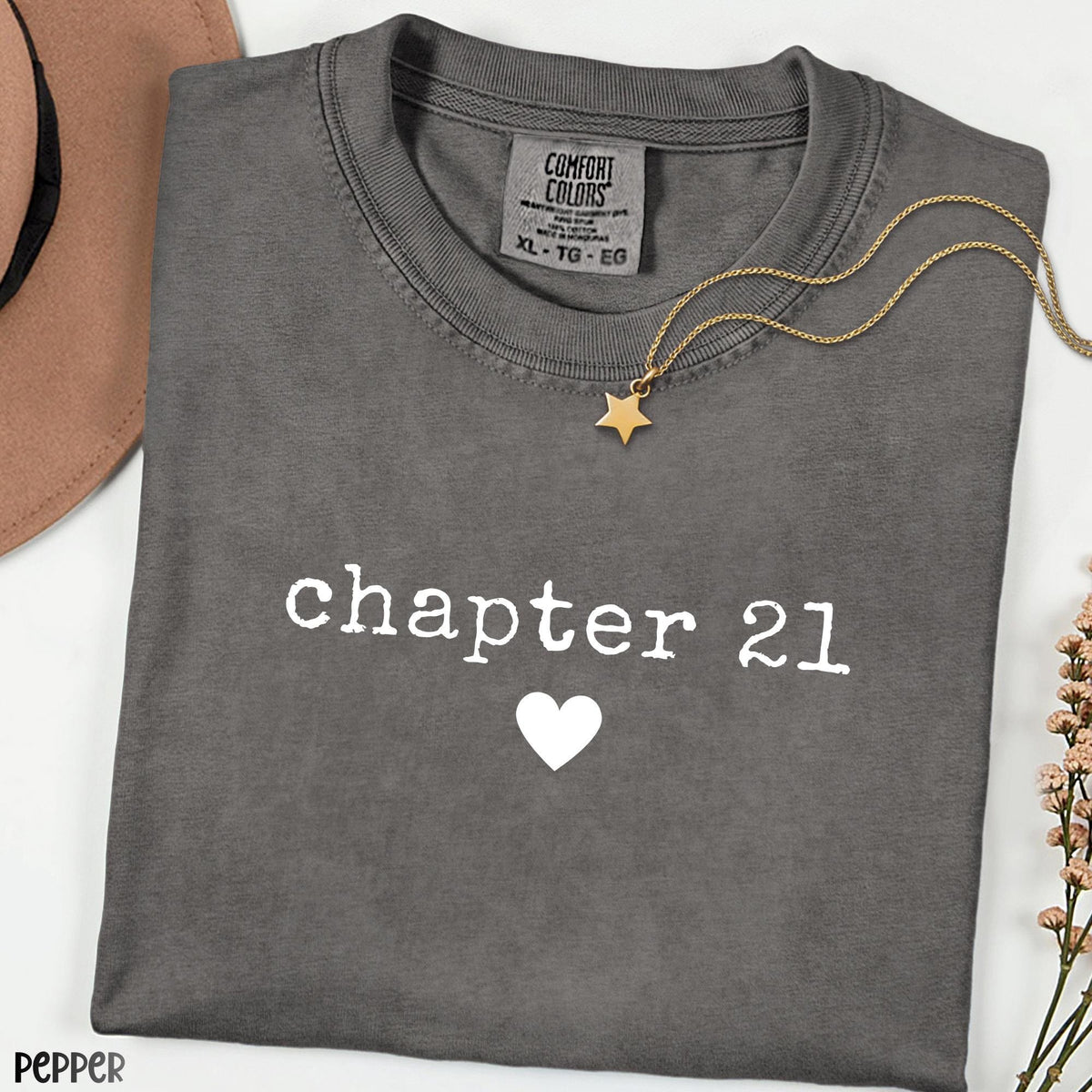 Chapter Birthday Shirt, 21st Birthday Gift Tee, Milestone Birthday T-shirt, Personalized Birthday Tee, Comfort Colors® Retro Birthday Shirt