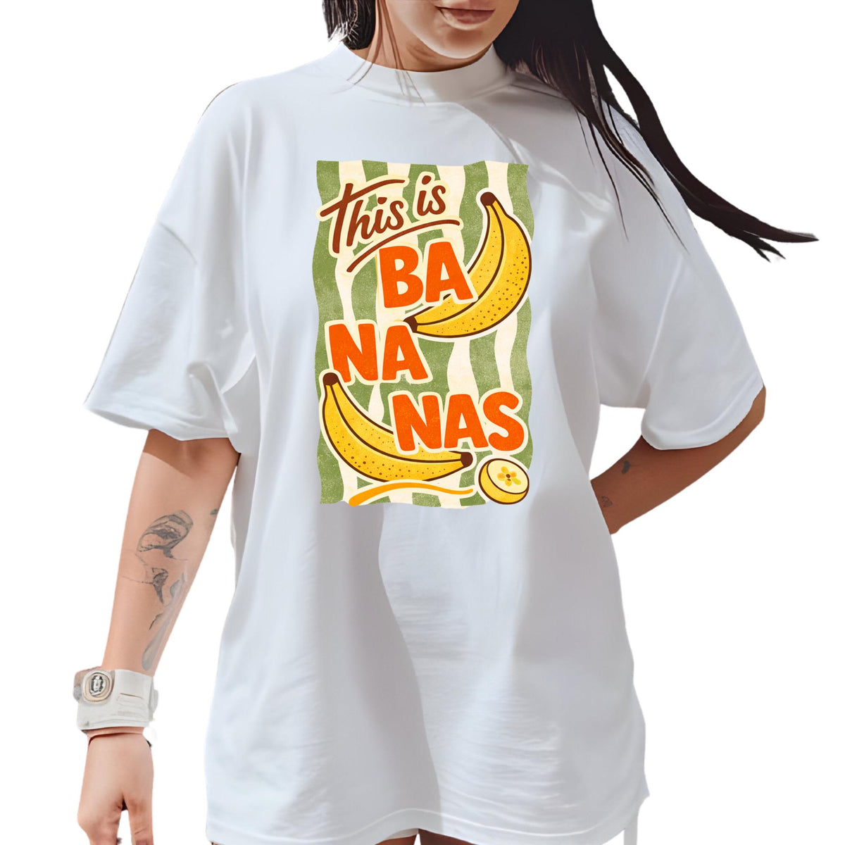 Comfort Colors® This Is Bananas Shirt, Retro Coastal Tshirt, Funny Beach Tee, Summer Graphic Tee