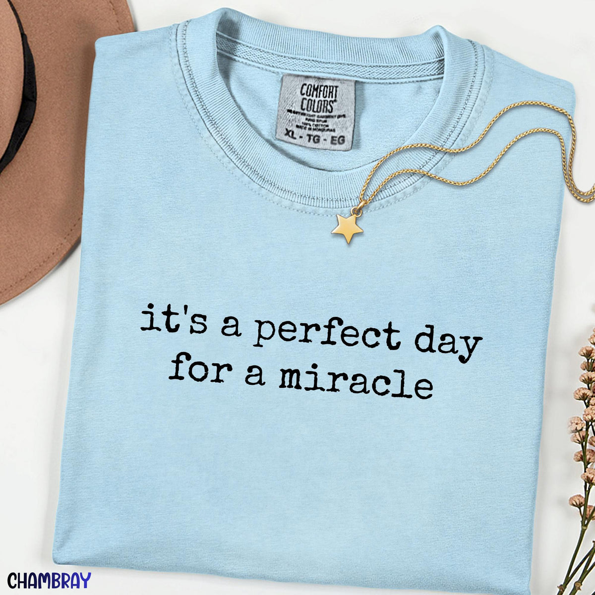 It's A Perfect Day For A Miracle Shirt, IVF Transfer Gift Tee, Comfort Colors Fertility Support Top, IUI Mom Dad Hope Shirt
