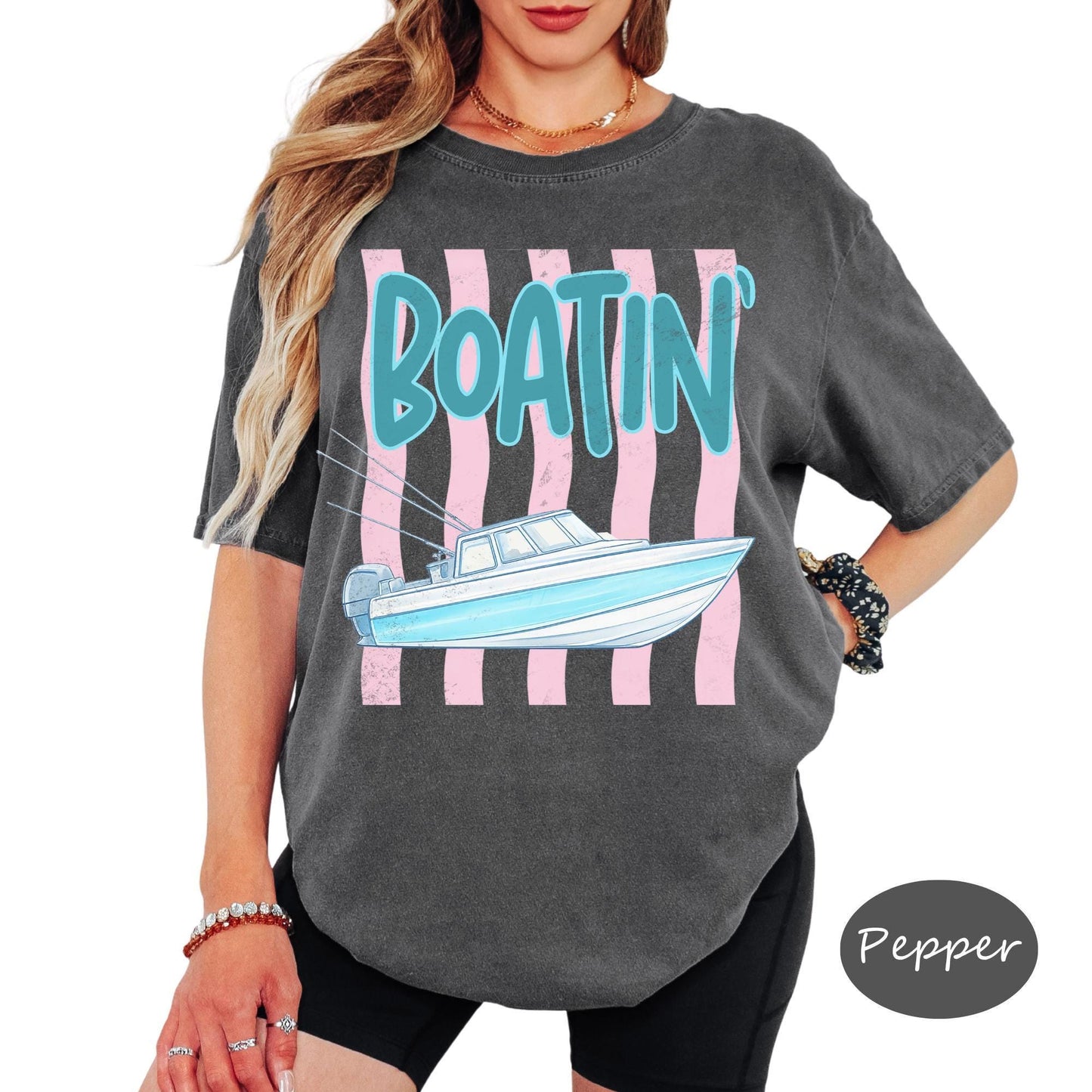 Comfort Colors® Shake That Shirt, Vintage Stripe Tee, Funny Beach Graphic Tee, Coastal Vacation T Shirt, Summer Ocean Lover Gift Top