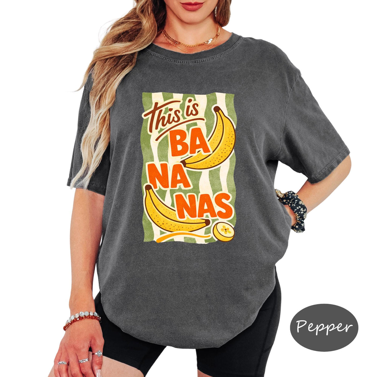 Comfort Colors® This Is Bananas Shirt, Retro Coastal Tshirt, Funny Beach Tee, Summer Graphic Tee