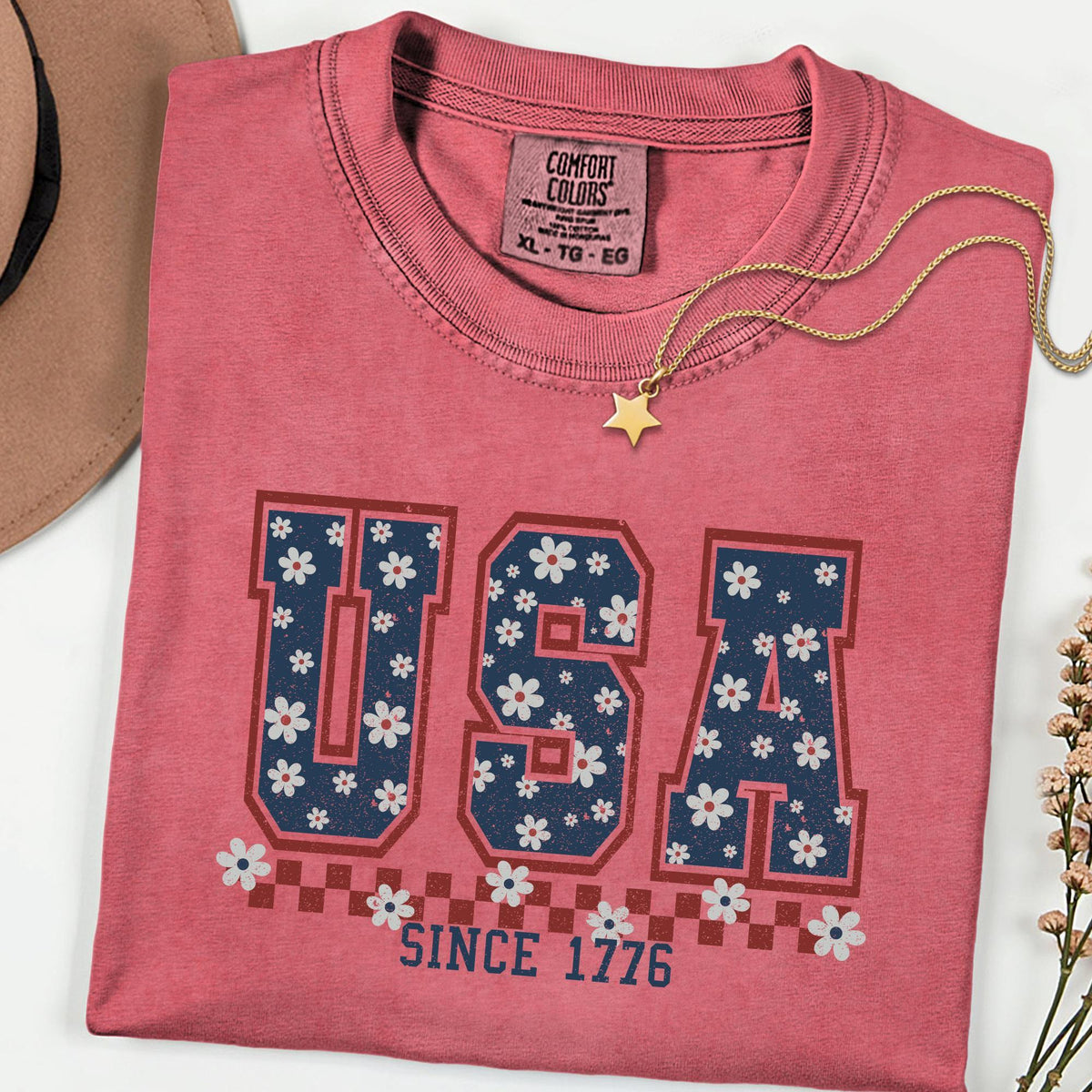 Comfort Colors® Jesus Saves Shirt 4th of July Gift Shirts, Faith Patriotic Shirt, 250th Anniversary Retro Independence Day Tee