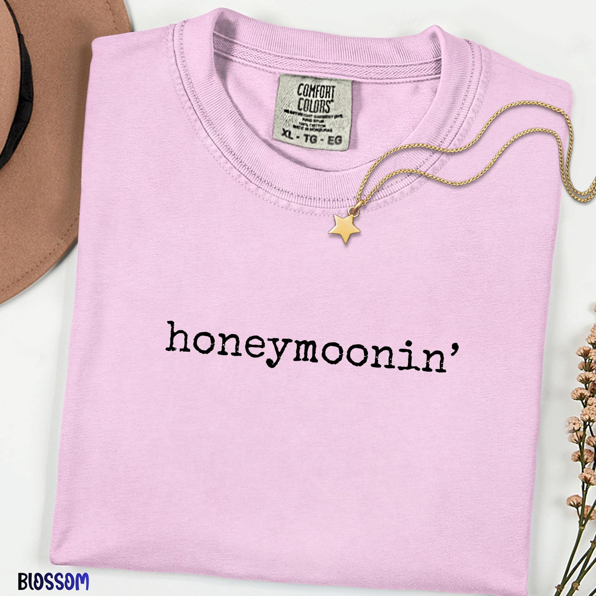 Honeymoon Era Shirt, Comfort Colors® Newlywed Tee, Just Married Couple Shirt, Bride & Groom Vacation Gift, Minimalist Wedding Tee