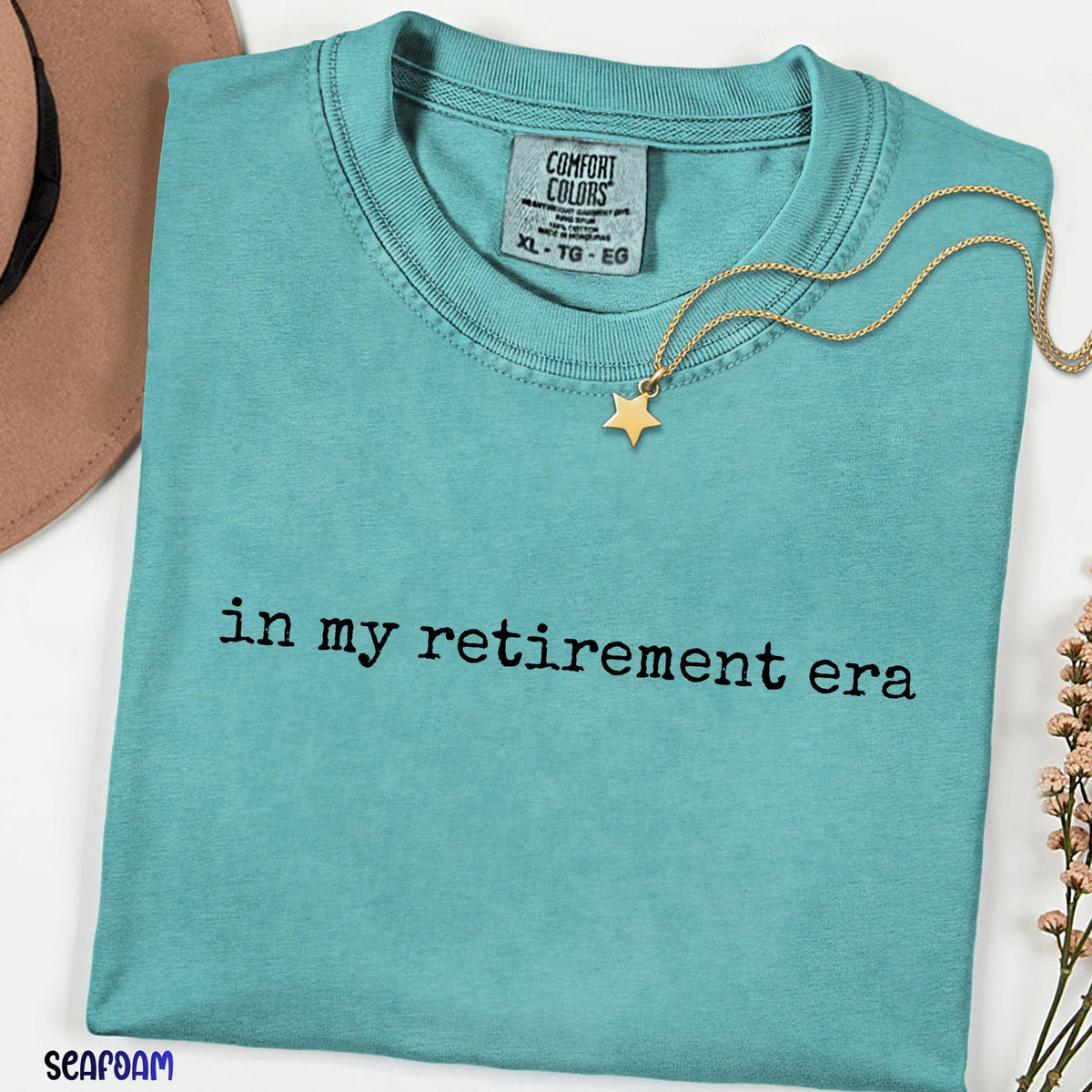 In My Retirement Era Comfort Colors®  Shirt, Retired Graphic Tee, Unisex Retirement T-Shirt, Retirement Party Shirt, Gift for Coworker