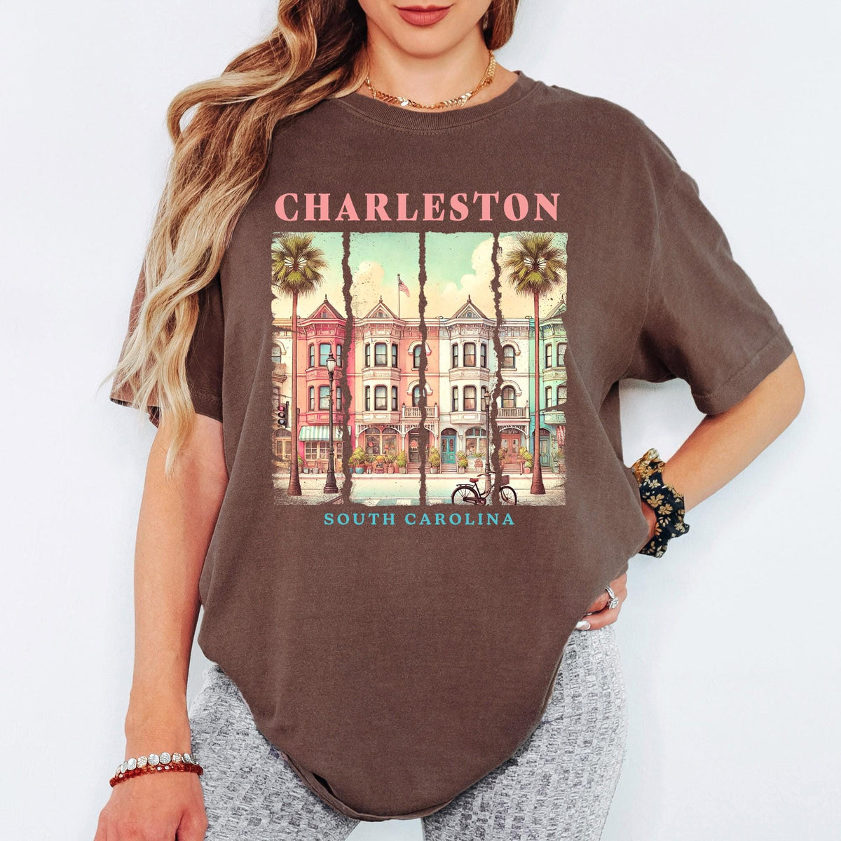 Comfort Colors® Charleston South Carolina Bachelorette Shirt, Bach Club Shirt, Family Vacation Tee