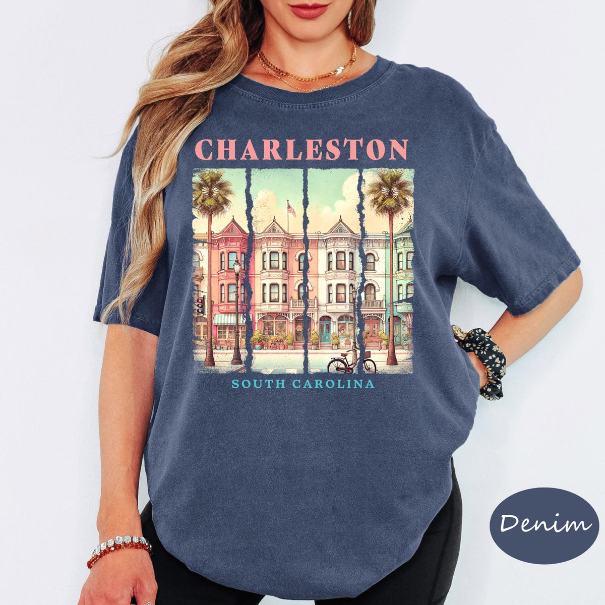 Comfort Colors® Charleston South Carolina Bachelorette Shirt, Bach Club Shirt, Family Vacation Tee