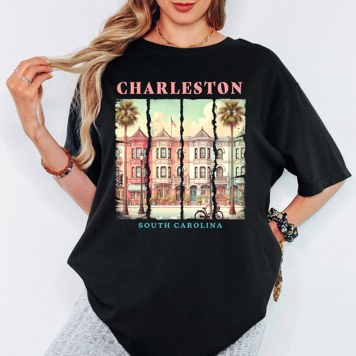 Comfort Colors® Charleston South Carolina Bachelorette Shirt, Bach Club Shirt, Family Vacation Tee