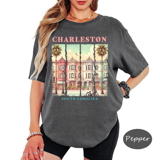 Comfort Colors® Charleston South Carolina Bachelorette Shirt, Bach Club Shirt, Family Vacation Tee