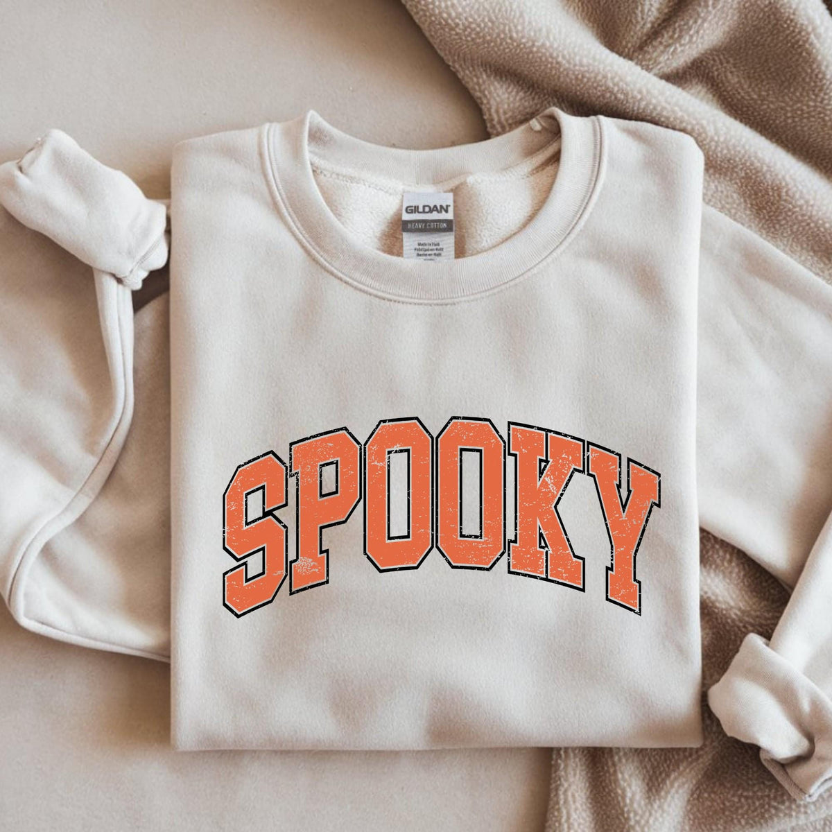 Spooky Season Sweatshirt, Halloween Sweatshirt, Stay Spooky Crewneck, Cozy Fall Hoodie, Halloween Gift for Women, Unisex Spooky Pullover