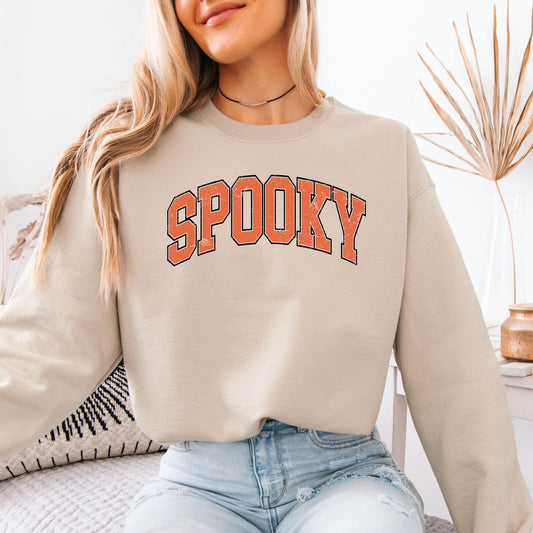 Spooky Season Sweatshirt, Halloween Sweatshirt, Stay Spooky Crewneck, Cozy Fall Hoodie, Halloween Gift for Women, Unisex Spooky Pullover