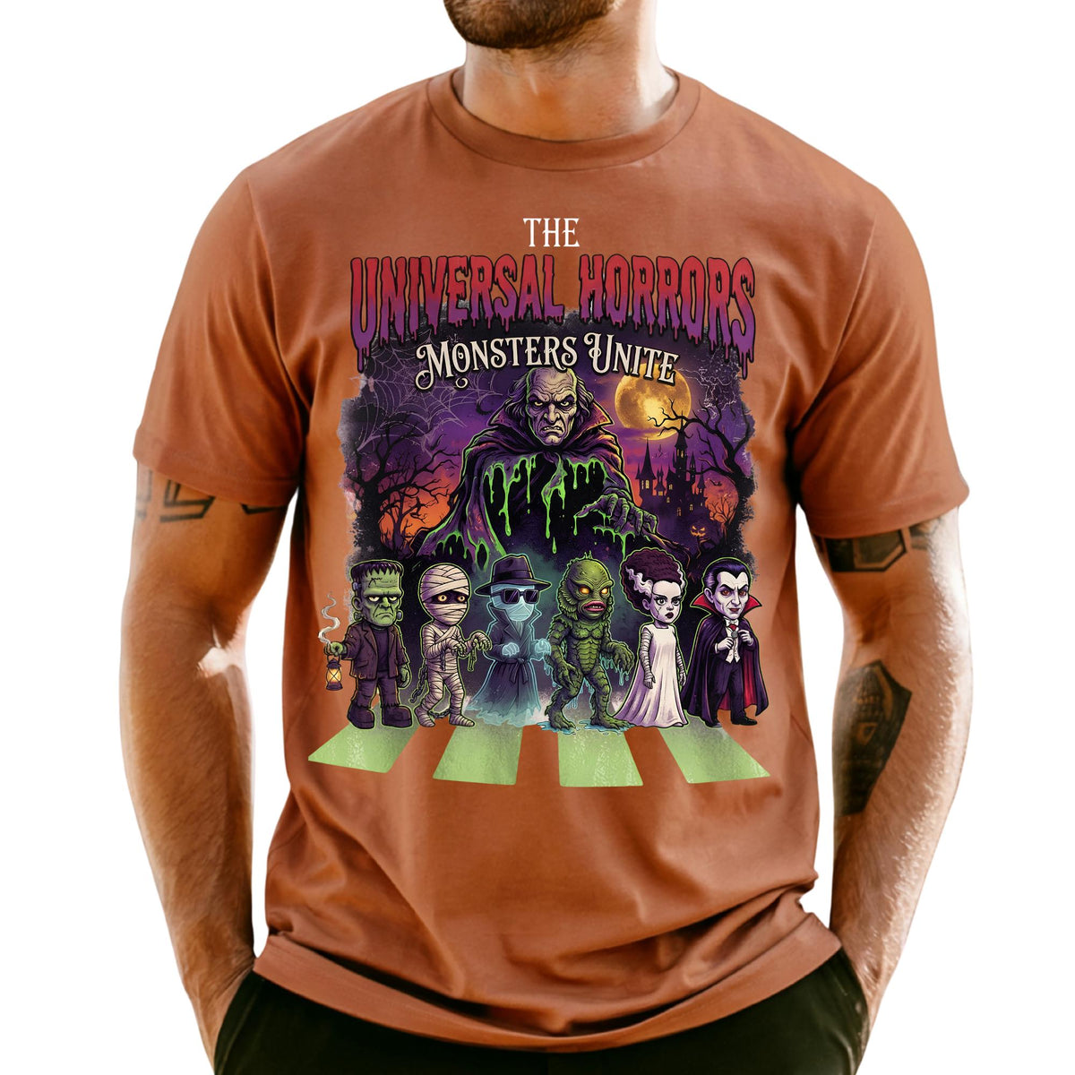 Comfort Colors® The Universal Horrors Shirt, Monsters Unit Halloween Shirt, Epic Universe Tshirt, Spooky Season Tee