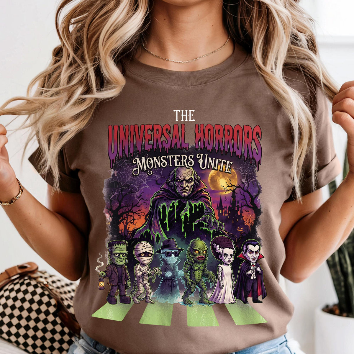Comfort Colors® The Universal Horrors Shirt, Monsters Unit Halloween Shirt, Epic Universe Tshirt, Spooky Season Tee
