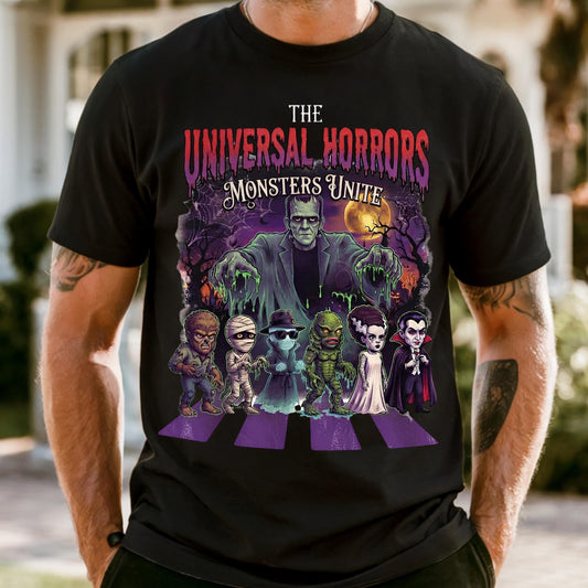 Comfort Colors Universal Horrors Shirt, Epic Universe Shirt, Monsters Unit Tee, Vacation Outfit