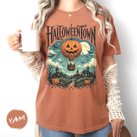 Comfort Colors Halloweentown  Shirt Spooky Season Fall Tee Halloween Gift