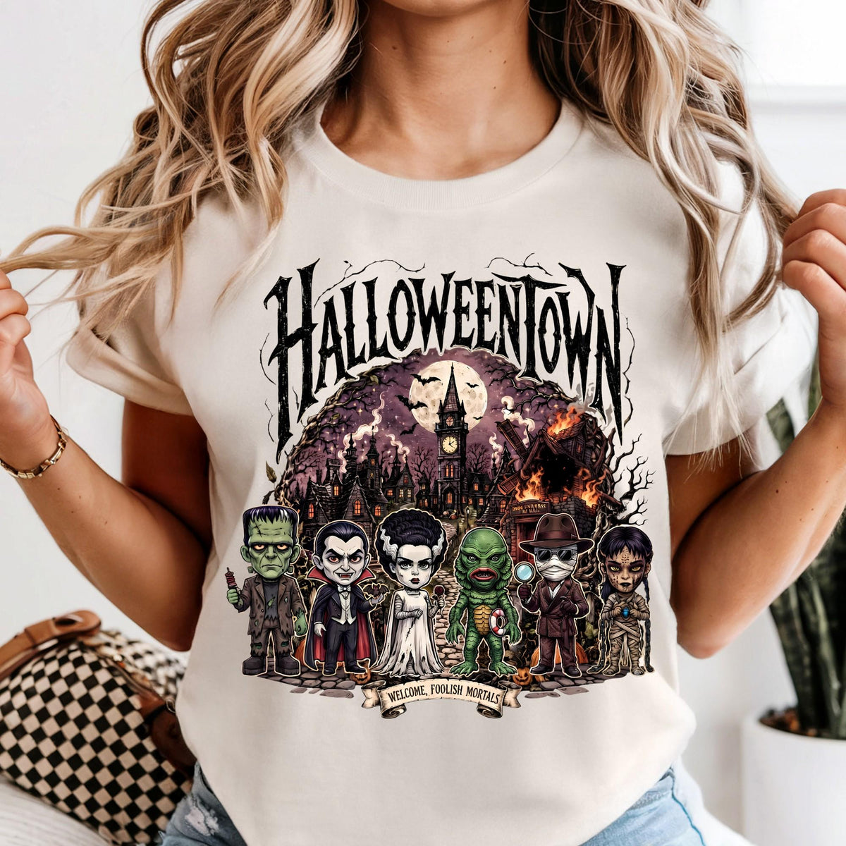 Comfort Colors Halloweentown Dark Universe Shirt, Epic Universe Halloween Shirt, Spooky Season Gift