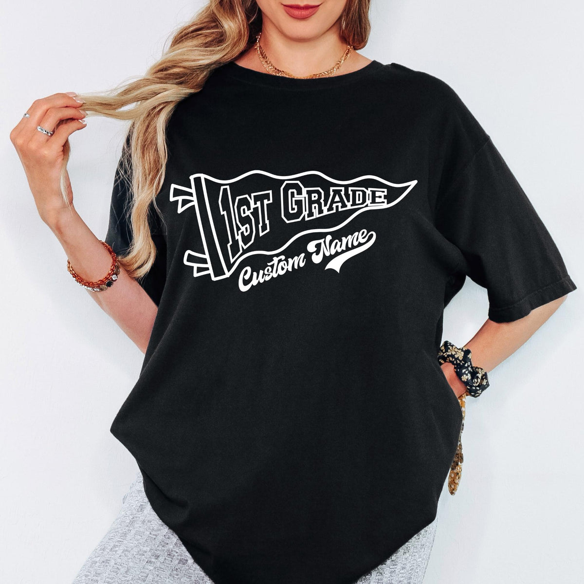 Custom Comfort Colors® Back to School Shirt, Grade Level Team Tees, Teacher Gift