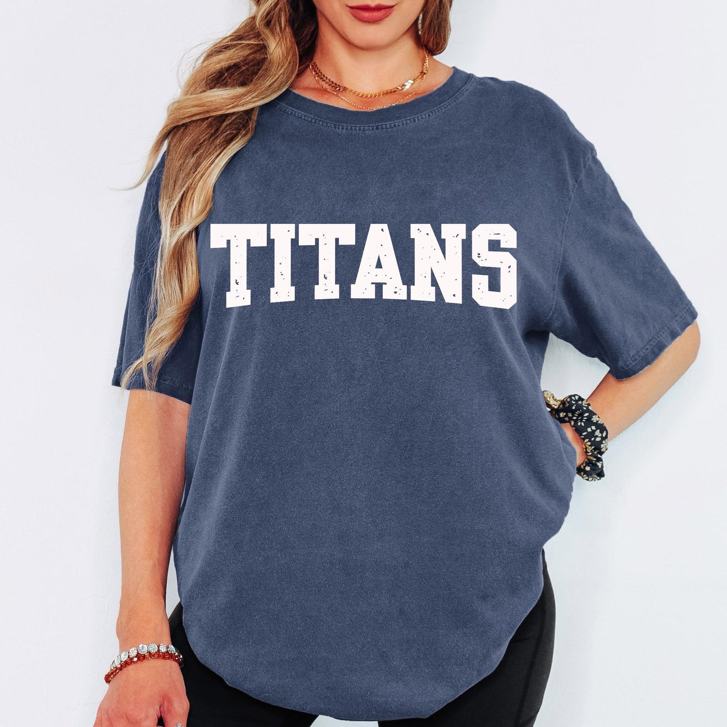 Custom Comfort Colors® School Mascot Shirt, School Logo Shirt, Team Mascot Name Tee, Back To School Tee