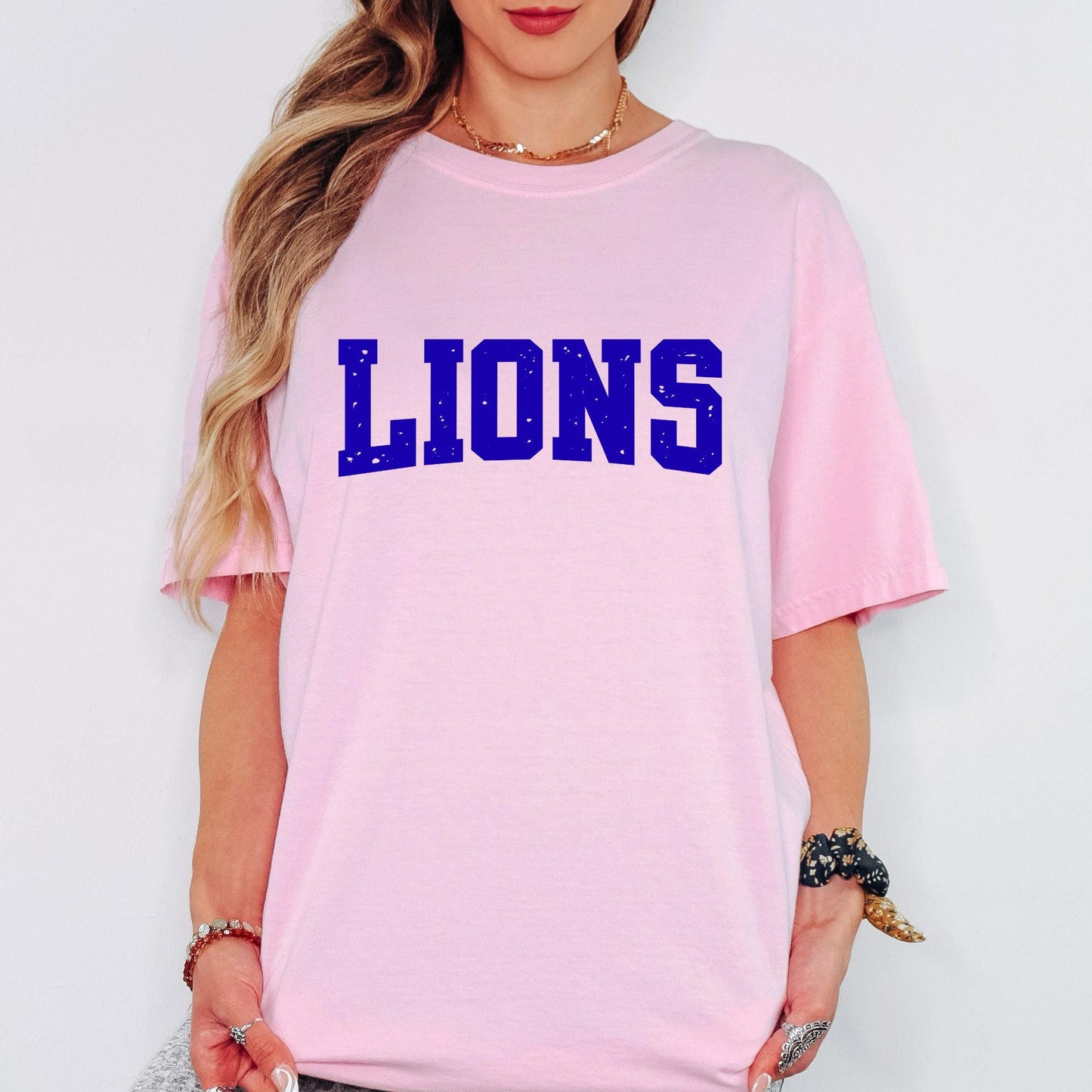 Custom Comfort Colors® School Mascot Shirt, School Logo Shirt, Team Mascot Name Tee, Back To School Tee