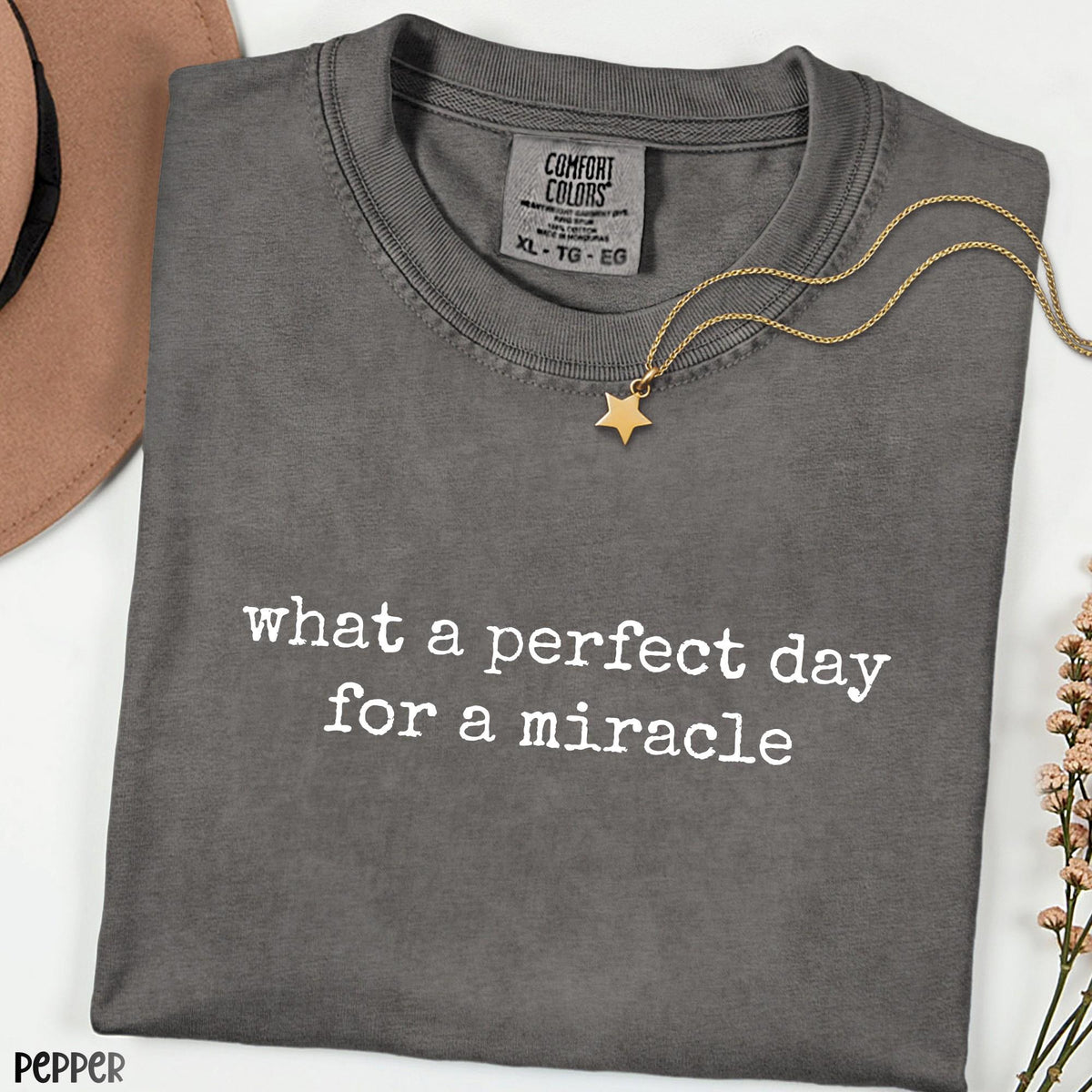 Comfort Colors® IVF Miracle Shirt, What a Perfect Day for a Miracle, Embryo Transfer Gift, Fertility Journey Shirt, Positive Vibes