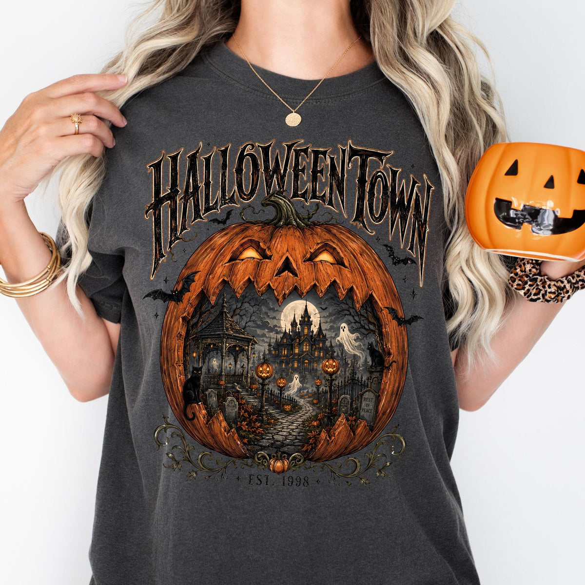 Comfort Colors Halloweentown Shirt Halloween Gift