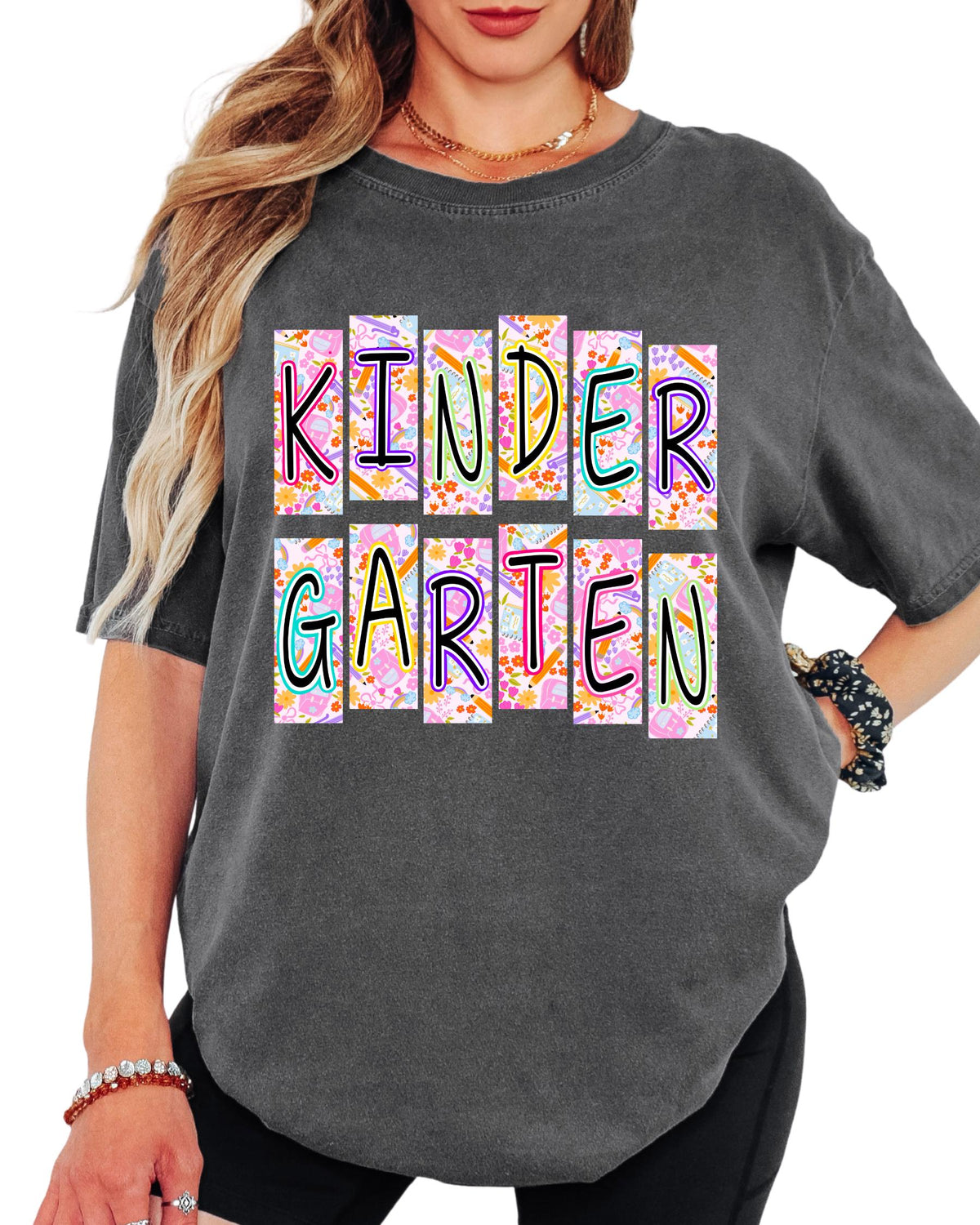Custom Comfort Colors® Pre-K Teacher Shirt, Personalized Grade Level Tee, Back to School Teacher Shirt