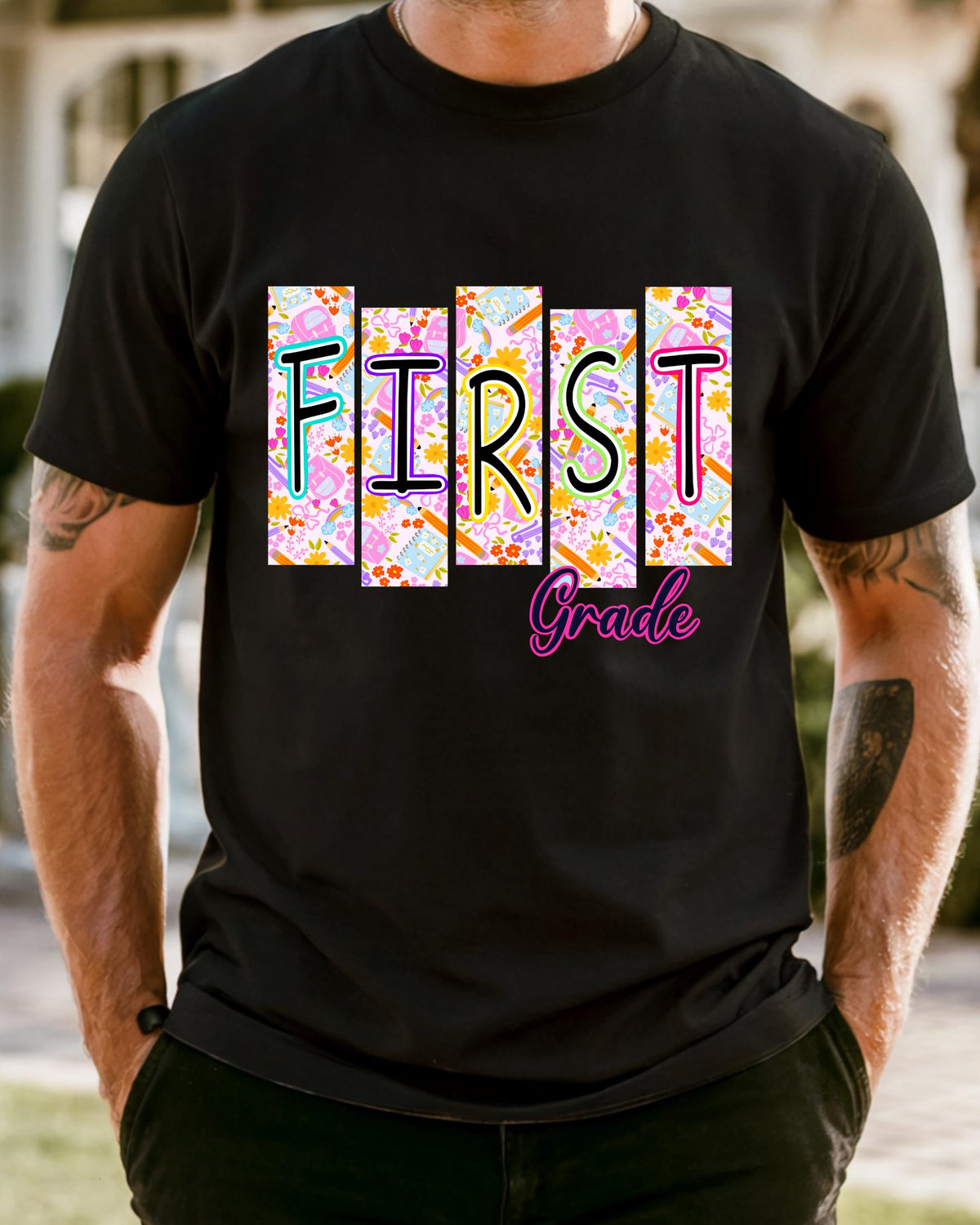 Custom Comfort Colors® Pre-K Teacher Shirt, Personalized Grade Level Tee, Back to School Teacher Shirt