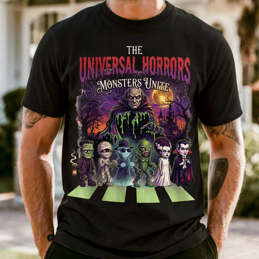 Comfort Colors® The Universal Horrors Shirt, Monsters Unit Halloween Shirt, Epic Universe Tshirt, Spooky Season Tee
