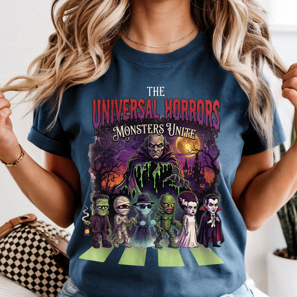 Comfort Colors® The Universal Horrors Shirt, Monsters Unit Halloween Shirt, Epic Universe Tshirt, Spooky Season Tee