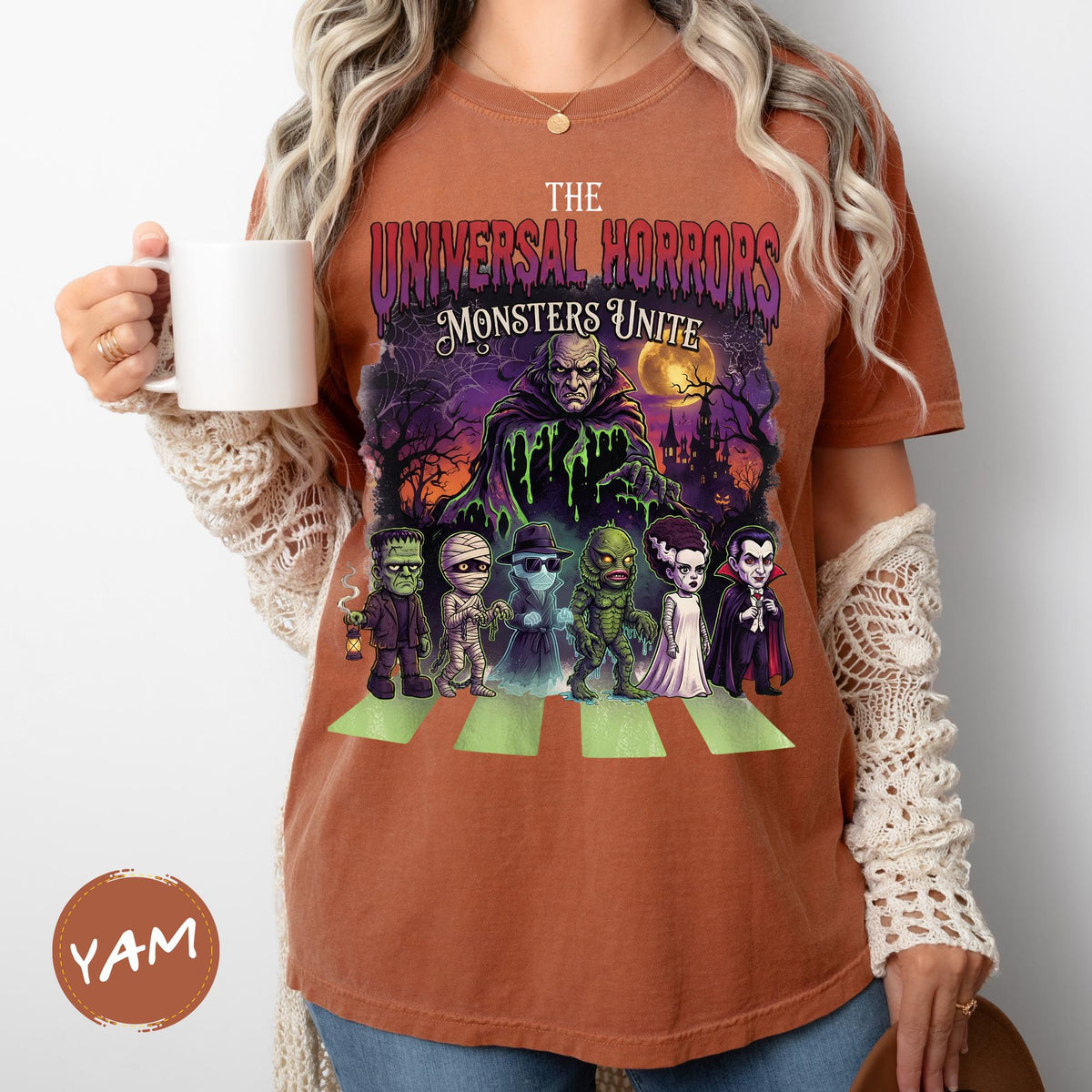 Comfort Colors® The Universal Horrors Shirt, Monsters Unit Halloween Shirt, Epic Universe Tshirt, Spooky Season Tee